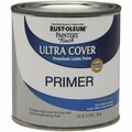 Rust-Oleum Flat, Gray Primer, 1/2 Pint 1980730